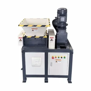 FTS-300 Dual Axis Industrial Scrap Wood Crusher Small Fabric Shredder for Plastic Crushing Machines