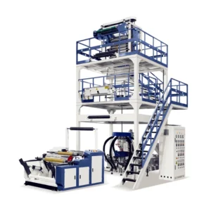 Factory Custom 1500 mm 3 Layer Co-extrusion Blown Film Machine Plastic Film Making Machine