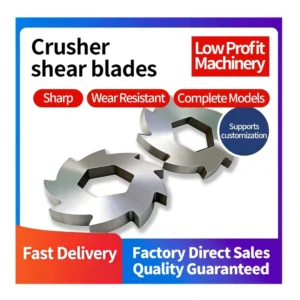 Factory Custom Wear Resistant Shredder Blade For Scrap Metal Shredding Industrial Shredder Parts OEM