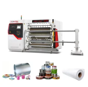 Factory Customized Thin Film High Speed Slitting and Rewinding Machine Mobile Laminating Slitting Machine