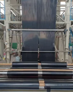 Factory Direct Agriculture Silver Black Mulching PE Plastic Film Blow Molding Ground Cover Mulch Film