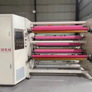 Factory Direct Automatic PLC Controlled Engine Driven Slitting Rewinding Laminating Machine Bearing Motor Low Noise Level