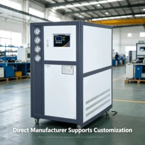 Factory Direct Custom 12HP Water Cooled Industrial Water Chiller 36KW 140L 300L/min for Injection Molding Electroplating Cooling