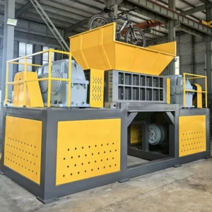 Factory Direct Double Shaft Shredder Machine for Metal Wood Plastic Cable Aluminum Alloy Processing