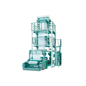 Factory Direct Sales High Capacity Plastic Bag Film Blowing Machine for Garment Shops