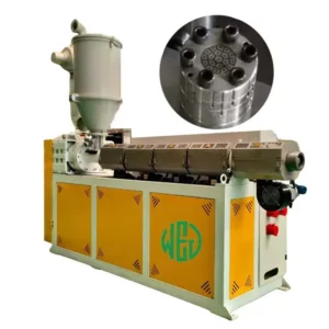 Factory Direct Supply K1 K2 K3 MBBR Extruder Die Single Screw Design Fluidized Bed Biological Sewer Pipe Extrusion PVC Plastic