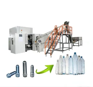 Factory Direct Supply Plastic Bottle Rotary Linear Stretch Blow Molding Machine for Water with 98% up Time and Low Maintenance
