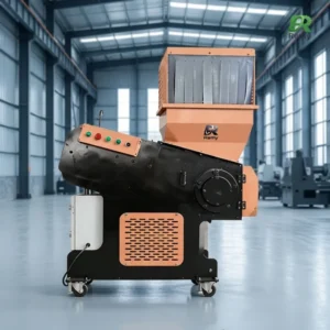 Factory Directly Waste Plastic Film PE PP HDPE Pipe Single Shaft 3kW Motor Bearing Shredder Recycling Machine Competitive Price