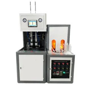 Factory Good Quality Blow Molder 2 Cavities Semi Automatic Stretch Blow Moulding Machine for Making Pet Water Bottle