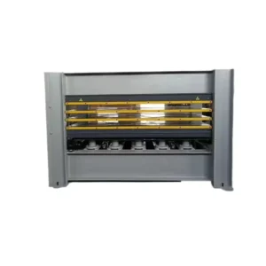 Factory Hot Press Machine Engine Motor Bearing Plywood Production 380V 4KW 6200kg