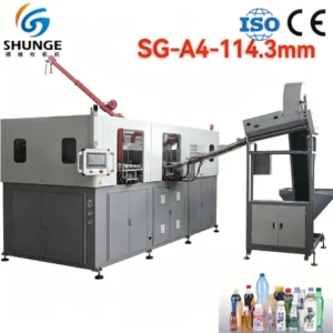 Factory Manufactured Fully Automatic Blow Molding Machine for Mineral Water and Oil Bottles SG A4 114.3L Model 380V 80KW
