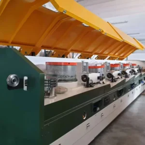 Factory Price Fully Automatic Fine Galvanized High Speed VFD Drive Straight Line Wire Drawing Machine