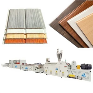 Factory Price PVC Ceiling Wall Panel Extrusion Production Line UPVC Profile Wall Panel Making Machine for Indoor Decoration