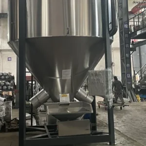 Factory Sale Plastic Pellets Granules Color Vertical Flakes Mixer Mixing Machine