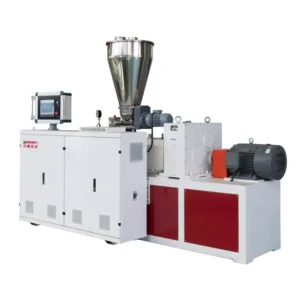 Factory Supply Conical Double Screw Extruder for Extruding Plastic PVC Pipe WPC Profile PVC Sheet Extrusion Machine