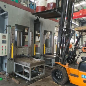 Factory Supply Servo Motor Pump PLC controlled Energy Saving Hydraulic Press Machine Rubber Press Plastic