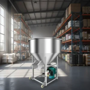 Feed Breeding Powder Plastic Granule Mixed Pigment Multifunctional Stainless Steel Mixer Mixing Machine for Livestocks Equipment