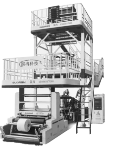 Film Blowing Machine 3 Layer 1200 mm ABC Film Blowing Machine FFS Film Blowing Machine