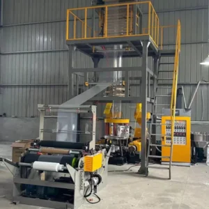 Film Blowing Machine Aba HDPE LDPE LLDPE Two Layer Three Layer Plastic Blowing Film Making Machine