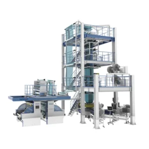 Five Layers Co-extrusion Ibc Plastic Extruder Machine Film Blowing Machine