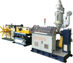 Flexible PP PE Single Wall Cable Protection Pipe Extruder Machine Corrugated Hose Plastic Extruders