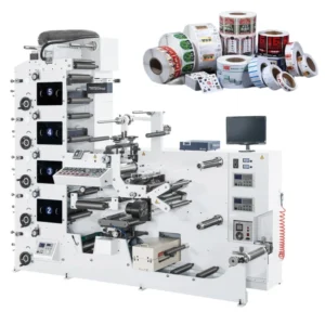 Flexo Adhesive Label Printing Machine Automatic Flexo Printing Machine for Daily Chemical Food Medical Label