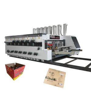 Flexo Printing 4 Colour Machine Corrugated Carton Flexo Printing Machine