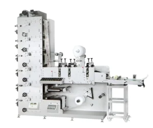 Flexographic Printers 6 Color Flexo Printing Machinery for Labels