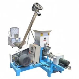 Floating Fish Feed Pellet Extruder Salmon Trout Sturgeon Tilapia Food Making Machine Pond Fish Food Production Line