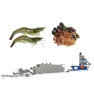 Floating Sinking Fish Feed Pellet Line Rabbit Cat Pet Food Making Machine
