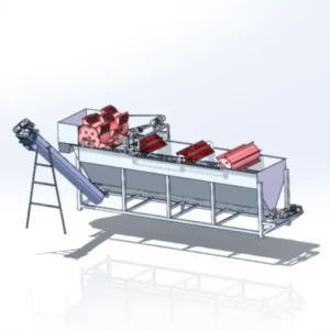 Floating Washer Plastic Recycling Washing Line Waste Plastic Washing Machine Floating Washing Tank Gearbox Bearing Engine