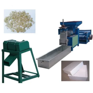 Foam Recycling Machine of EPS Foam Machine Polyurethane Foam Machine to Make Granule Plastic Granulates Cutting