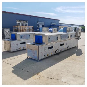 Food Factory High Efficiency Metal Barrel Tray Pallet Trash Can Pallet Washing Machine Plastic Cage Crate Tray Pallet Washer