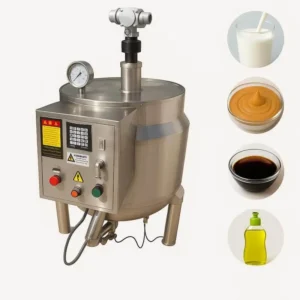 Food Grade Fruit Juice Heating and Cooling Mixing Tank Beverage Mixer Machine