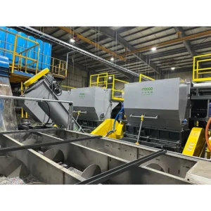 Food Grade Full Automatic Waste Bottle Plastic Recycling Machine Plastic Bottle Hot Washing Machine PET Bottle Washing Line
