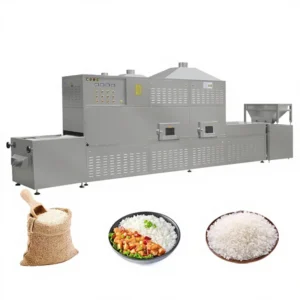 Food Grade SS304 Artificial Rice Twin Screw Extruder Industrial Nutrition Instant FRK Golden Rice Making Machine