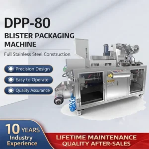 Food Industrial Chocolate Ball Blister Thermoforming Packing Machine Automatic Sweet Candy Blister Packer