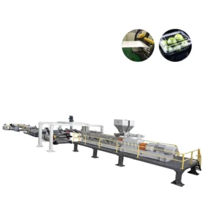 For JWELL Single Twin Screw Extrusion Line for Transparent Plastic PET PLA Sheets Bords Bearing Motor Engine