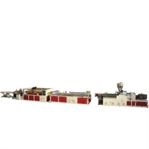 For JWELL WPC PVC Door Profile Frame Jamb Extrusion WPC Foam Recycled Profiles Extruder Machines for PP Producing PVC Pipes