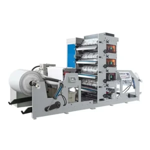 Four Color Flexo Printing Machine for Paper Cups and Paper Bags