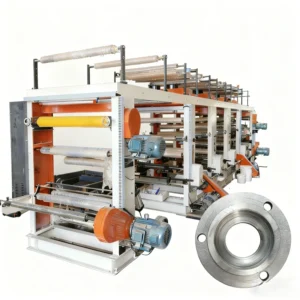 Four-Color Flexographic Printing Press and Gravure Printing Press
