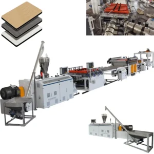 Full Automatic CPVC Foam Board Production Line with Pump for Wall Panels Kitchen Cabinets High Productivity Twin Screw Extruder