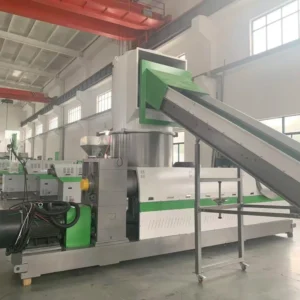 Full Automatic Film Woven Bag Densifying Granulator Direct Feeding Agglomeration Pelletizing Integrated