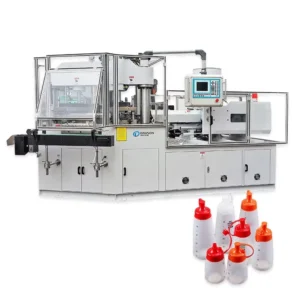 Full Automatic Making Ketchup Bottles Botellas De Desodorant Injection Blow Molding Machines