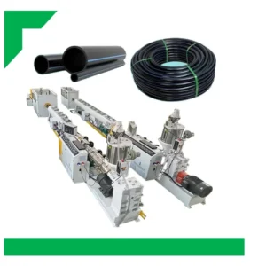 Full Automatic Single screw ABS HDPE LDPE PE PP PPR Pipe Tube Production Machine with Siemens Motor and Gearbox