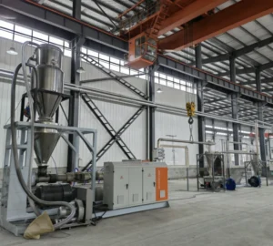 Full Automatic Soft PVC Pelletizing Line PVC Soft Compound Extruder Granulating Machine High Efficiency