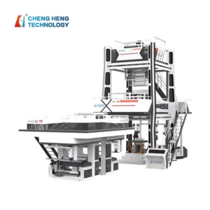Full Automatic Three Layer ABC Blowing Film Machine Plastic Extrusion Blown Film Machine For Food Packaging Film