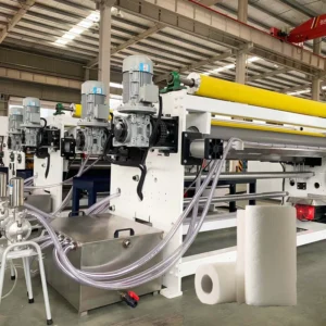 Full Automatic Toilet Paper Rewinding and Slitting Machine Paper Product Toilet Paper Making Machinery