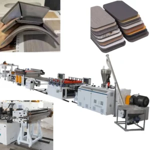 Full Automatic UPVC Foam Board Production Line Twin Screw High Productivity Eco Friendly Construction Wall Panel Kitchen Cabinet