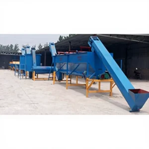 Full Automatic Waste Plastic Recycling Line Hot Washing Line for PET Bottle